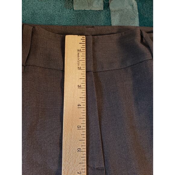 Larry Levine Dress Pants Size 12 Short Womens Gray Work Career Wide Leg NWT - Picture 11 of 16